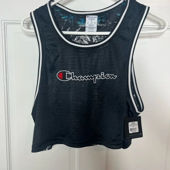 Champion mesh crop top hotsell